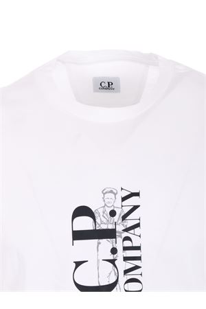 C.P. Company cotton T-shirt C.P. COMPANY | T-shirt | CMTS084A005100W-103