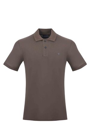 Emporio Armani cotton piqu? EMPORIO ARMANI | Polo shirt | EM005239AF10497-U6200