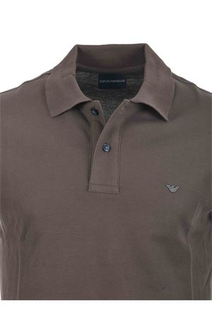 Emporio Armani cotton piqu? EMPORIO ARMANI | Polo shirt | EM005239AF10497-U6200