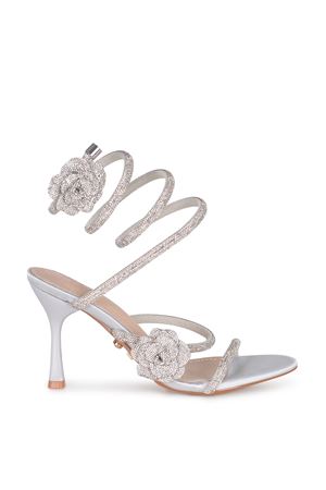 Twenty Fourhaitch sandals  TWENTY FOURHAITCH | Sandals | S0081-CORALARGENTO
