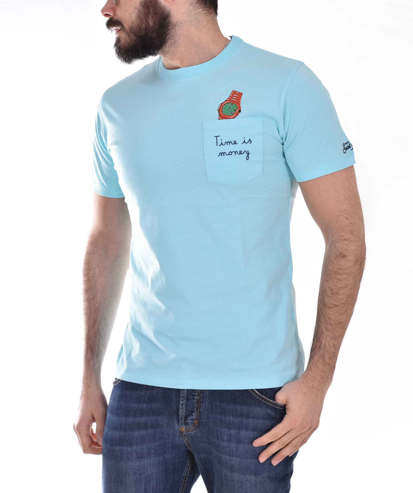 t-shirt da uomo - Gin Pills - MC2 SAINT BARTH - Etienne
