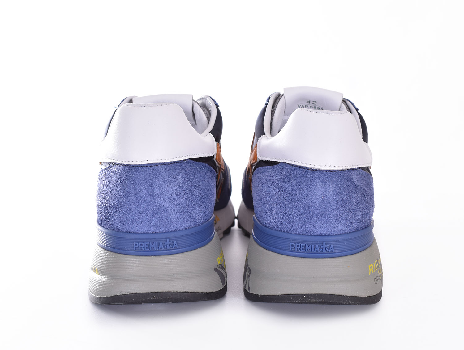 PREMIATA MICK Sneaker uomo blu in suede/tessuto | Quellogiusto Shop online