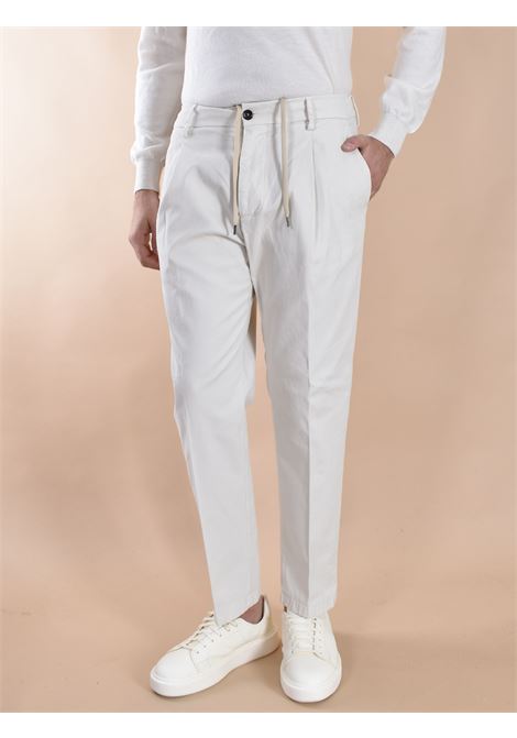 Pantalone Be Able new Riccardo bianco talco BE ABLE | DHP03