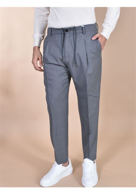 Be Able new Riccardo trousers with light grey pleats BE ABLE | GBC NEW RICC01