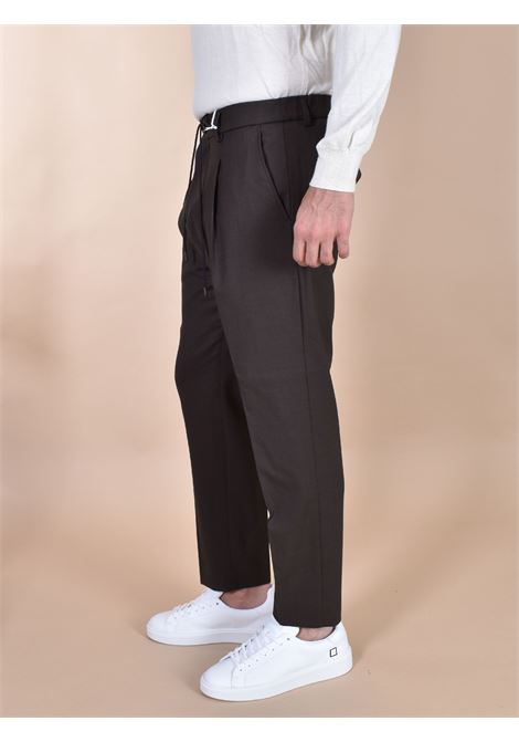 Be Able new Riccardo brown pleated trousers BE ABLE | GBC NEW RICC02