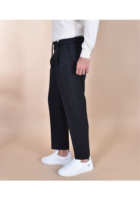 Be Able new Riccardo black pleated trousers BE ABLE | GBC NEW RICC03