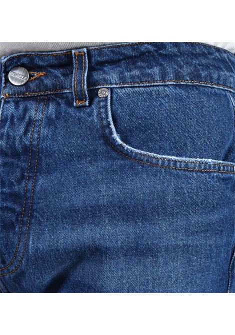 Jean court Be Able Leonardo bleu fonc? GFB BE ABLE | GFB LEO1204