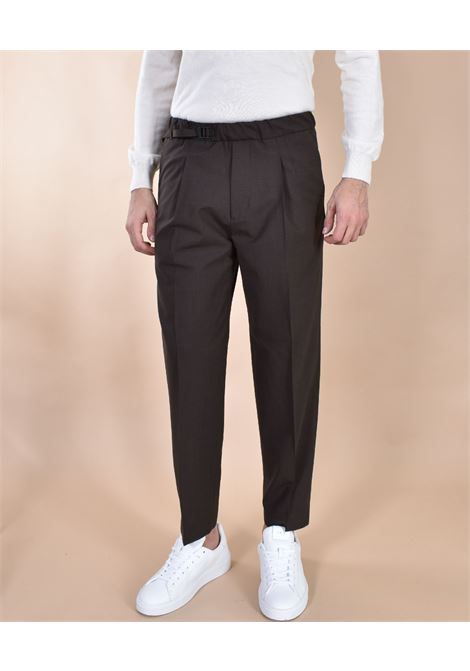 Pantalone Be Able Taka elastico cinturino marrone BE ABLE | TBCM02