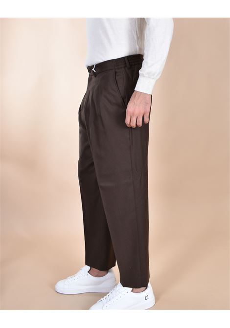 Be Able Sam chestnut virgin wool trousers BE ABLE | WFS01