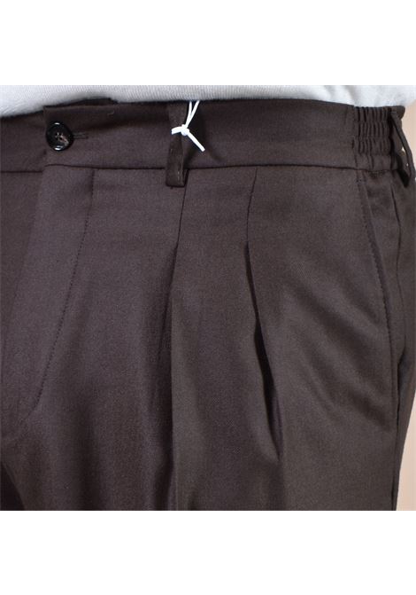 Be Able Sam chestnut virgin wool trousers BE ABLE | WFS01