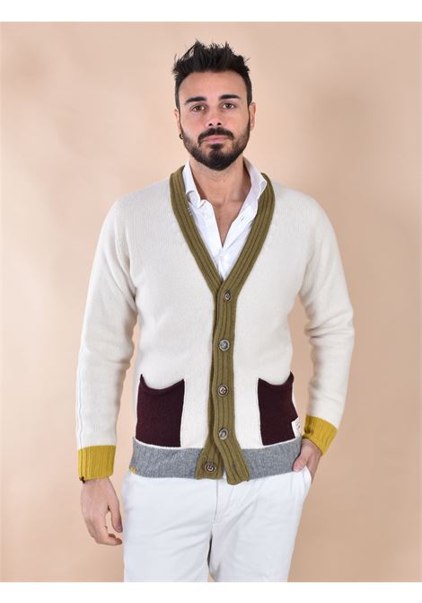 Cardigan BoB Cork bianco multicolor BOB | CORK01