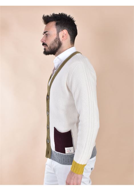 Cardigan BoB Cork bianco multicolor BOB | CORK01