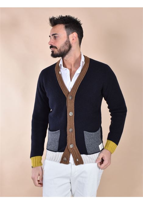 Cardigan BoB Cork blu multicolor BOB | CORK02