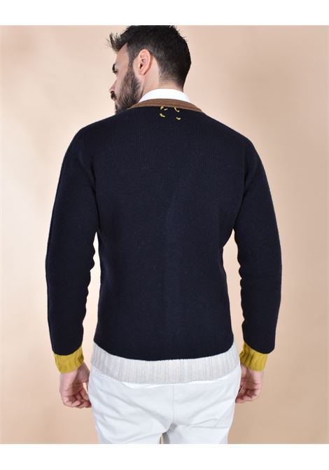 Cardigan BoB Cork blu multicolor BOB | CORK02