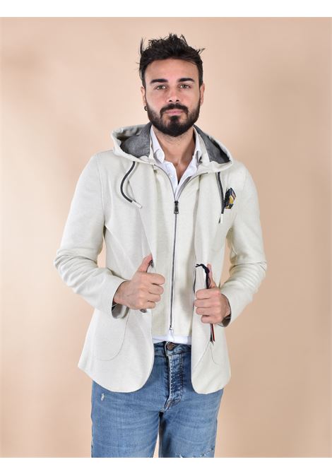 Veste BoB en tissu blanc cr?me avec capuche Lewis BOB | LEWIS15002