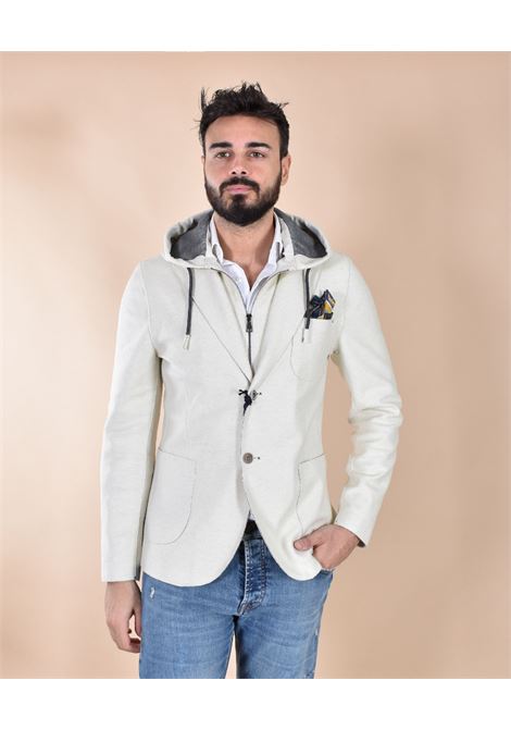 Veste BoB en tissu blanc cr?me avec capuche Lewis BOB | LEWIS15002