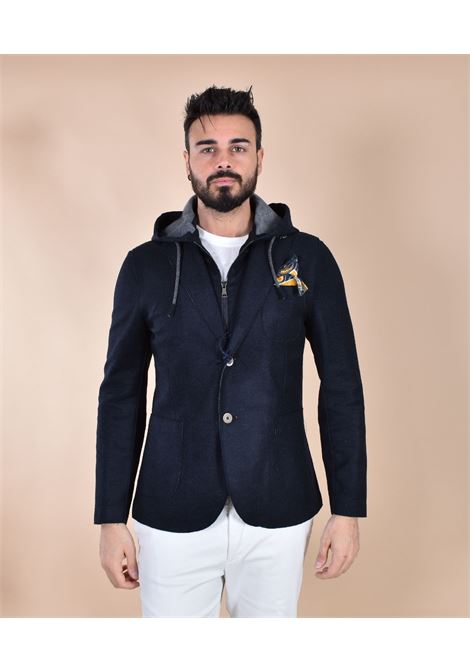 Giacca BoB panno blu Lewis cappuccio BOB | LEWIS150150