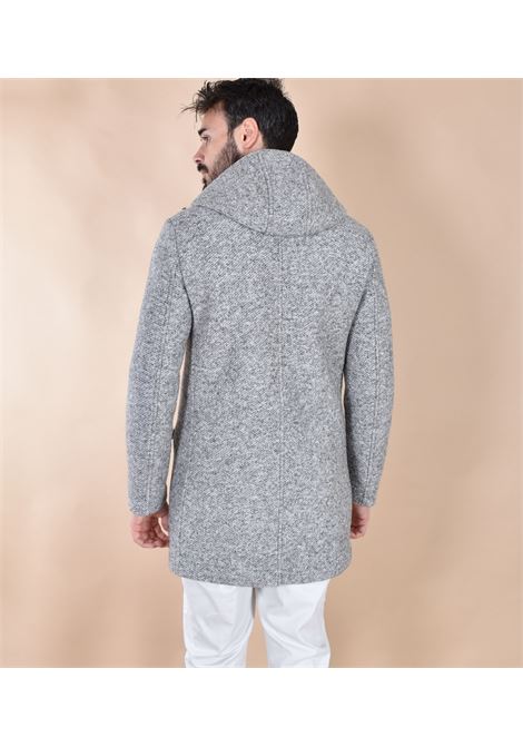 Cappotto BoB Luis cappuccio grigio argento BOB | LUIS1701