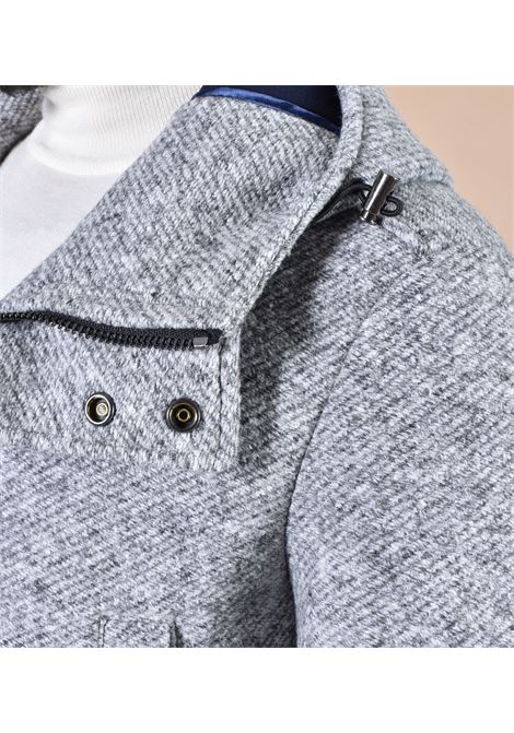 Cappotto BoB Luis cappuccio grigio argento BOB | LUIS1701