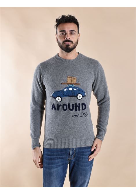 BoB Scott grey jersey with car embroidery BOB | SCOTT530