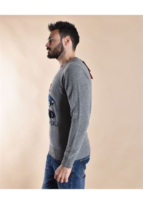 BoB Scott grey jersey with car embroidery BOB | SCOTT530