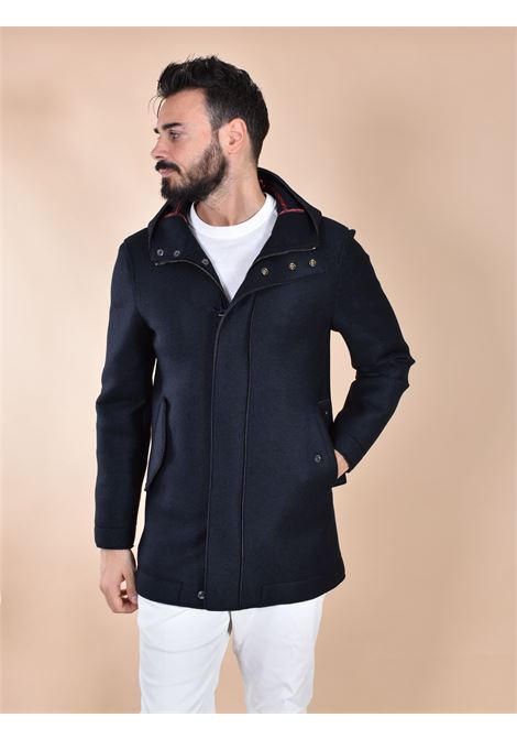 Cappotto BoB blu notte Wick cappuccio BOB | WICK15302