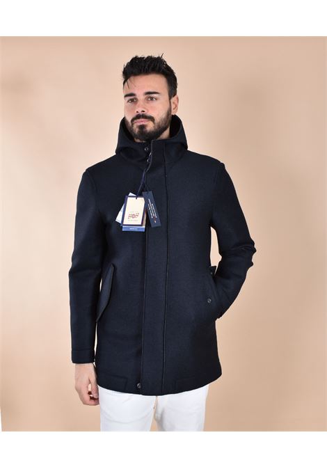 Cappotto BoB blu notte Wick cappuccio BOB | WICK15302