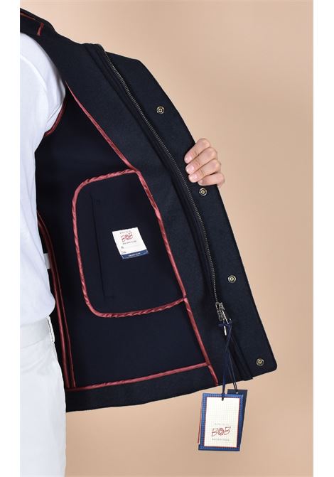 Cappotto BoB blu notte Wick cappuccio BOB | WICK15302
