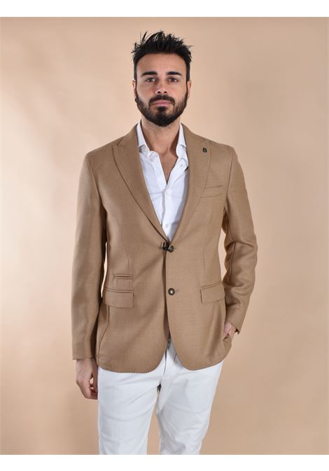 Breras Milano ? Kamelbraune Aquila-Schurwolljacke BRERAS Milano | AQUILAGA470