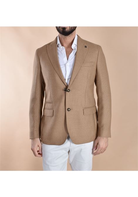 Breras Milano ? Kamelbraune Aquila-Schurwolljacke BRERAS Milano | AQUILAGA470