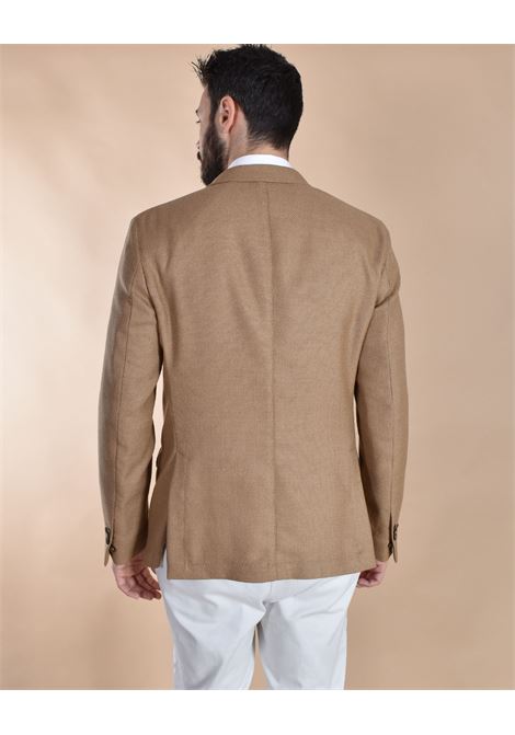 Breras Milano ? Kamelbraune Aquila-Schurwolljacke BRERAS Milano | AQUILAGA470