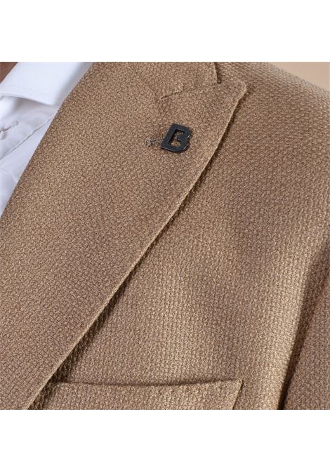 Breras Milano ? Kamelbraune Aquila-Schurwolljacke BRERAS Milano | AQUILAGA470