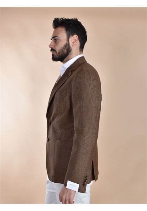 Jacke Breras aus Schurwolle in Kupferbraun Crotone BRERAS Milano | CROTONEGE250