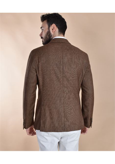 Jacke Breras aus Schurwolle in Kupferbraun Crotone BRERAS Milano | CROTONEGE250