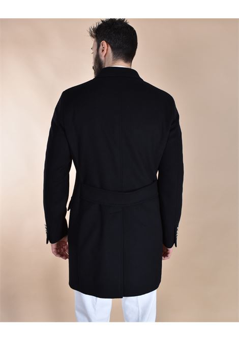 Manteau noir crois? Breras Lyon BRERAS Milano | LIONEC721167