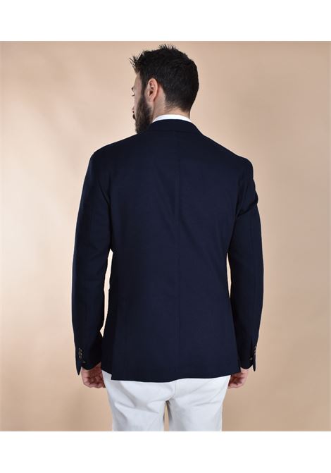 Breras Schurwolljacke Venedigblau BRERAS Milano | VENEZIATGM143