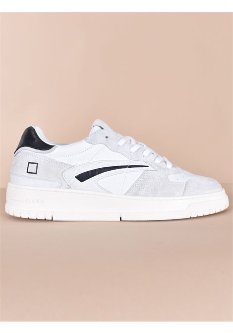 DATE tournament colored white black sneakers D.A.T.E. | M431-TP-BA-WK01