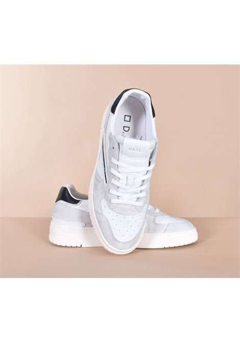 DATE tournament colored white black sneakers D.A.T.E. | M431-TP-BA-WK01