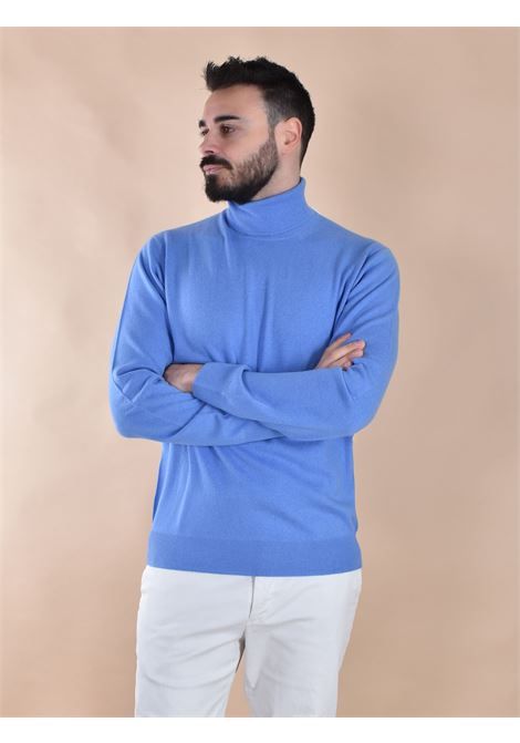 Maglia Della Ciana dolcevita cashmere lana oceano Della Ciana | 1802003