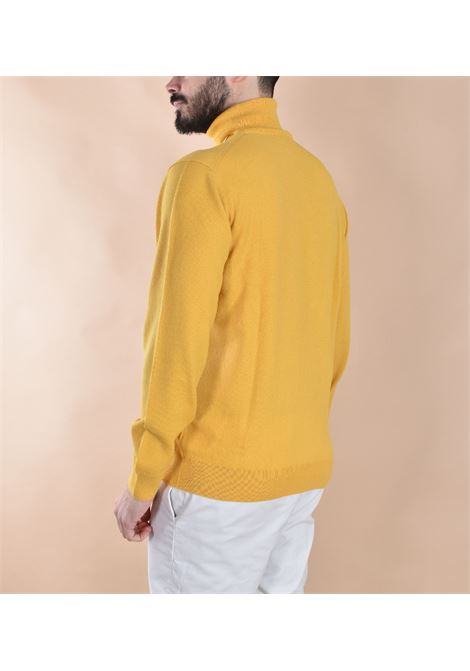 Maglia Della Ciana dolcevita cashmere lana senape Della Ciana | 1802004