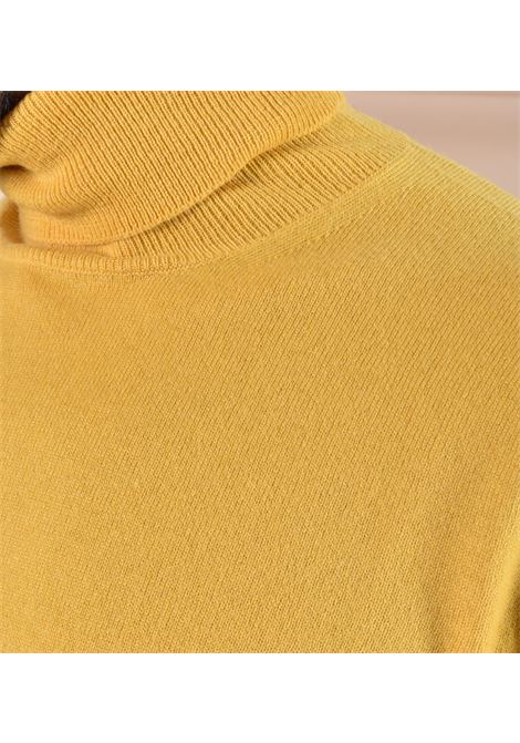 Maglia Della Ciana dolcevita cashmere lana senape Della Ciana | 1802004