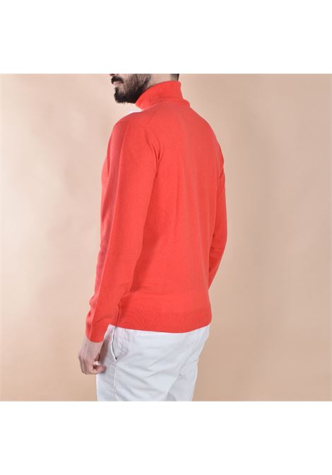 Maglia Della Ciana dolcevita cashmere lana corallo Della Ciana | 1802005