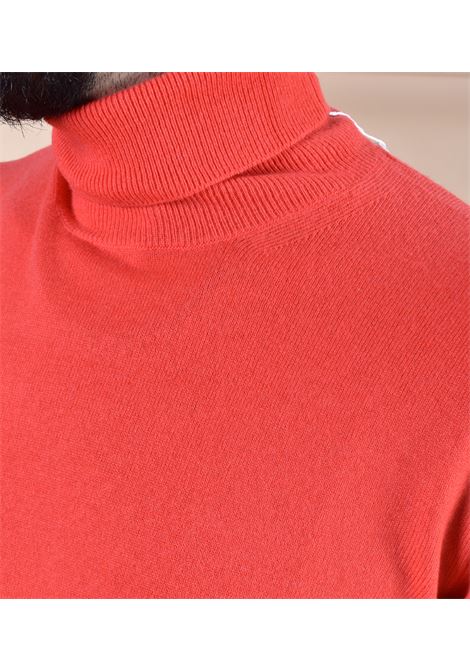 Maglia Della Ciana dolcevita cashmere lana corallo Della Ciana | 1802005