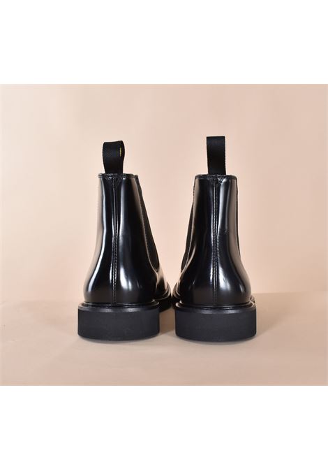 Scarpe Doucal's Beatles nere pelle opaca DOUCAL'S | DU1343GENOUF007NN00