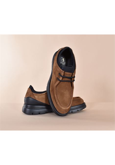 Scarpe Fabi doppio tessuto suede tabacco Velour FABI | FU1232B03LON84N55A