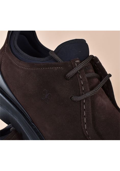 Scarpe Fabi doppio tessuto suede moro Velour FABI | FU1232B03LON84NH09