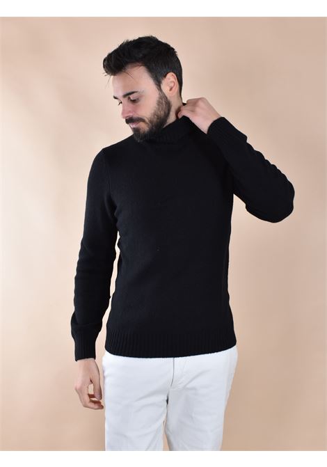 Gran Sasso air wool black turtleneck GRAN SASSO | 13126 22601099