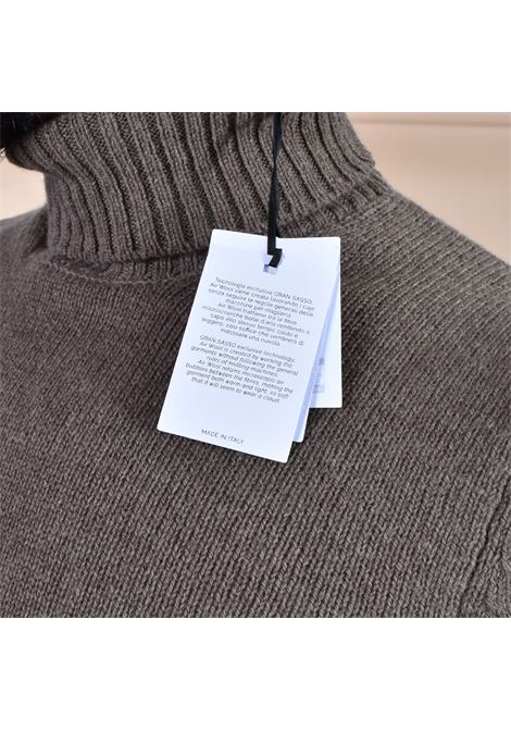 Gran Sasso air wool brown turtleneck GRAN SASSO | 13126 22601170