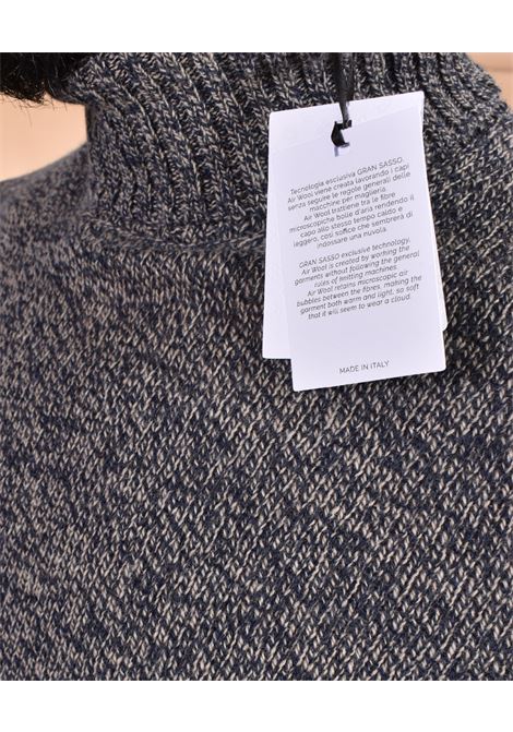 Gran Sasso Air Wool blauer Rollkragenpullover GRAN SASSO | 13126 22601817