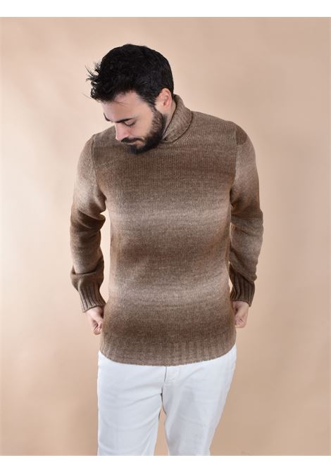 Pull ? col roul? marron Gran Sasso GRAN SASSO | 13868 18900130